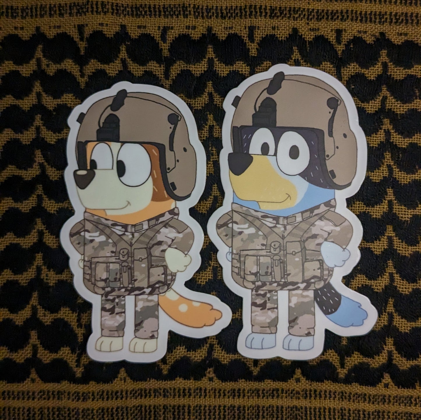 Brown Dog Pilot Sticker