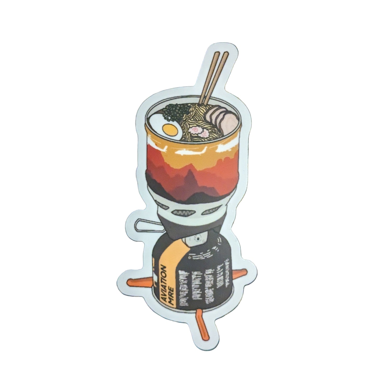 Aviation MRE Ramen Sticker