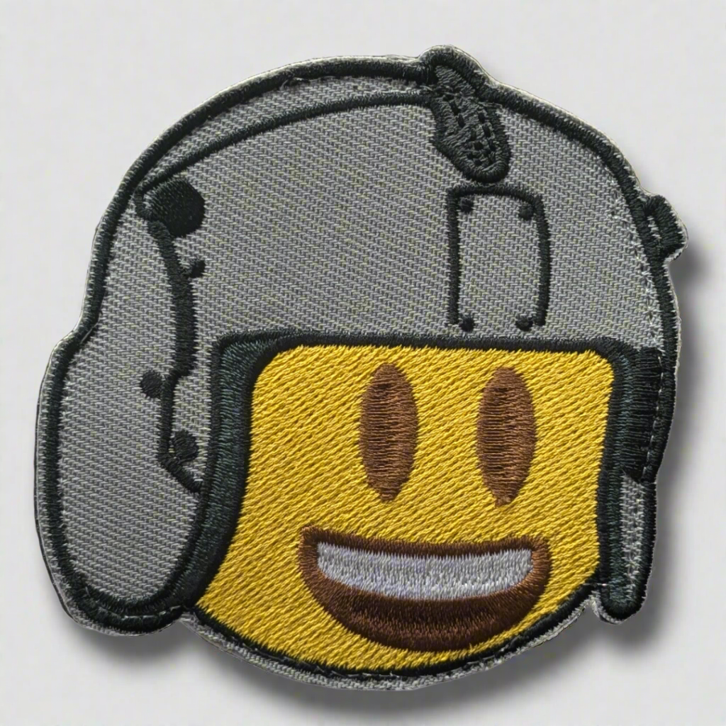 Smiley Pilot Patch
