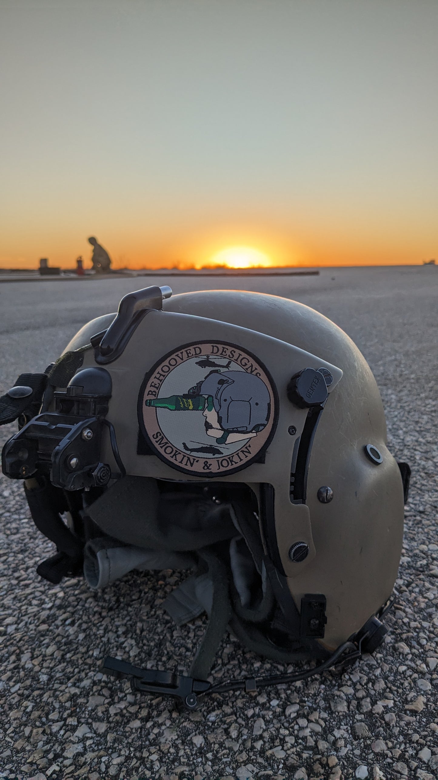 Beer Goggles/Logo (Woven/PVC)