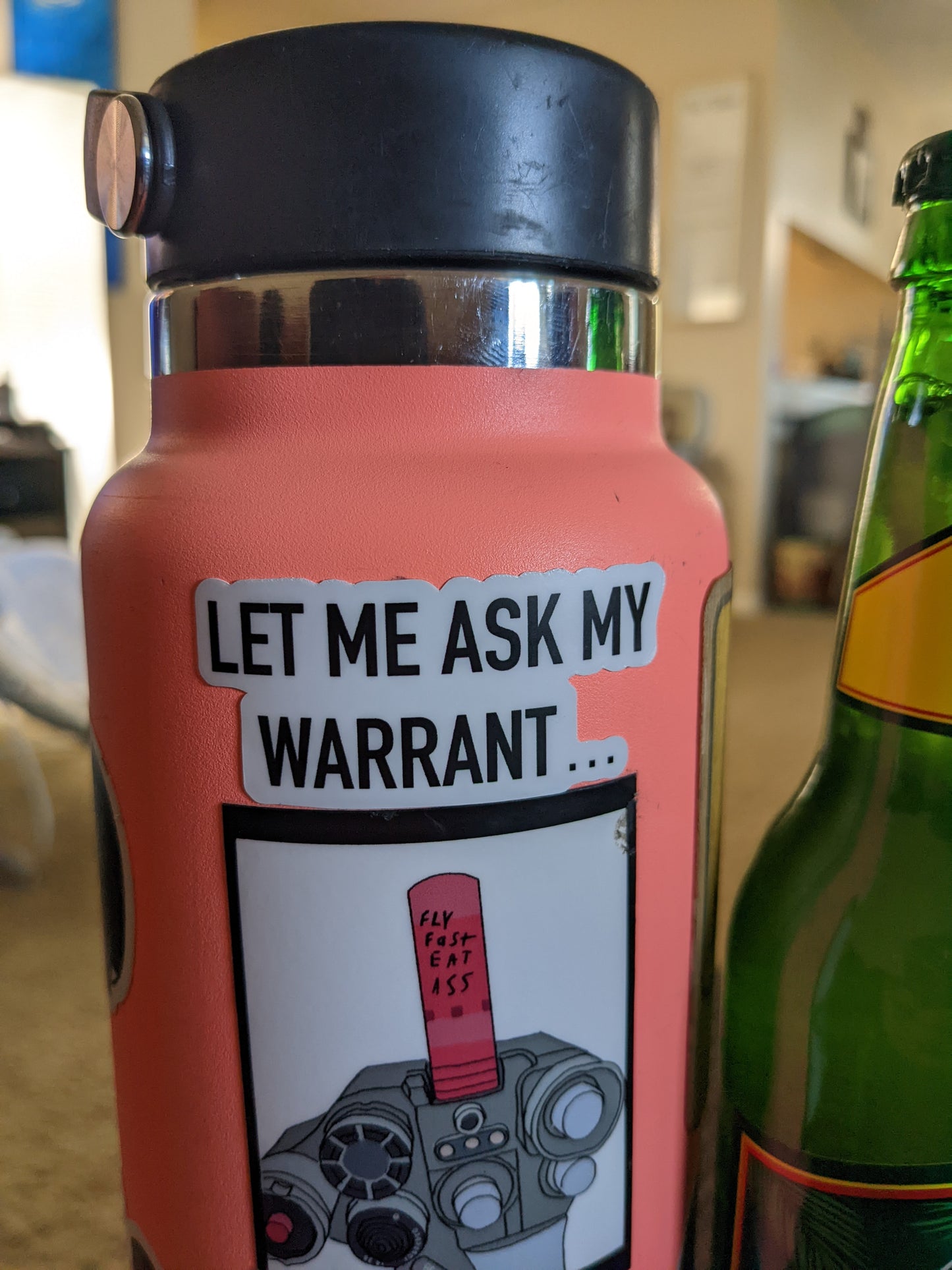 Let Me Ask My.... Sticker