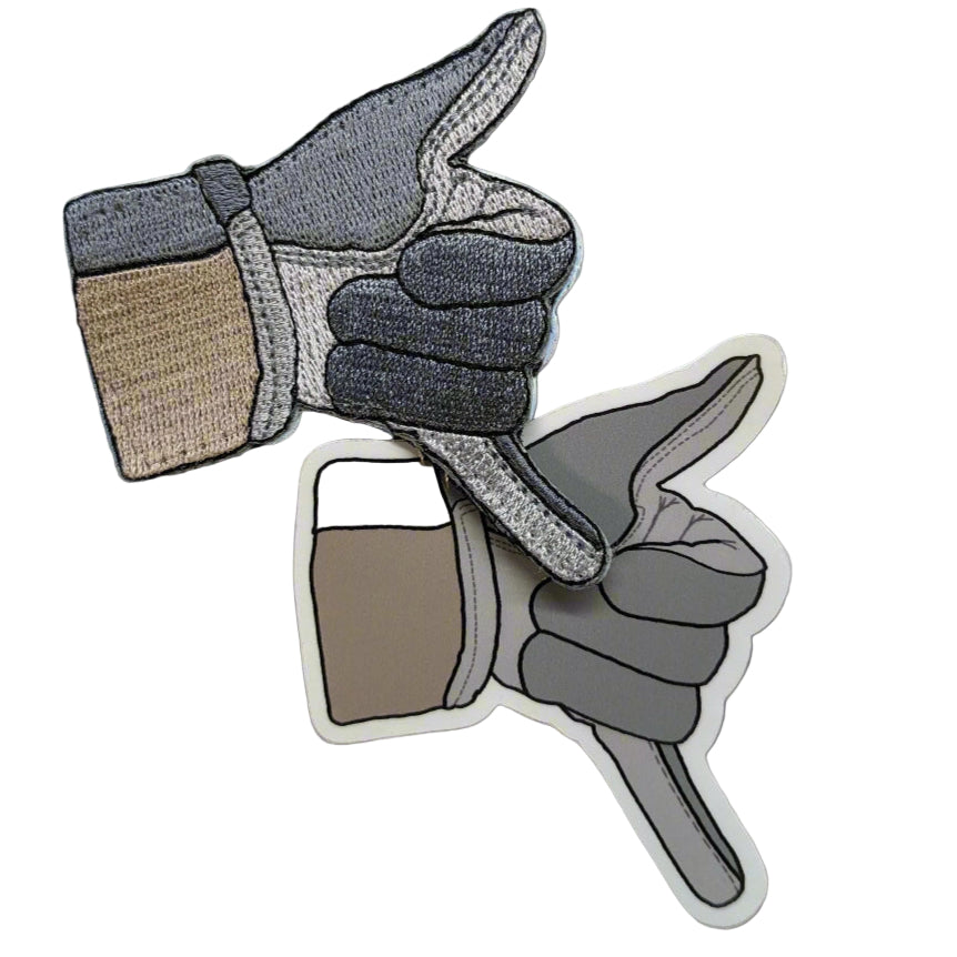 Hang Loose Flight Glove (Sticker/Patch)