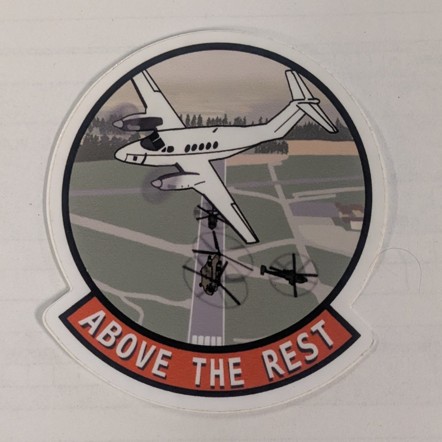 Above The Rest C-12 Sticker