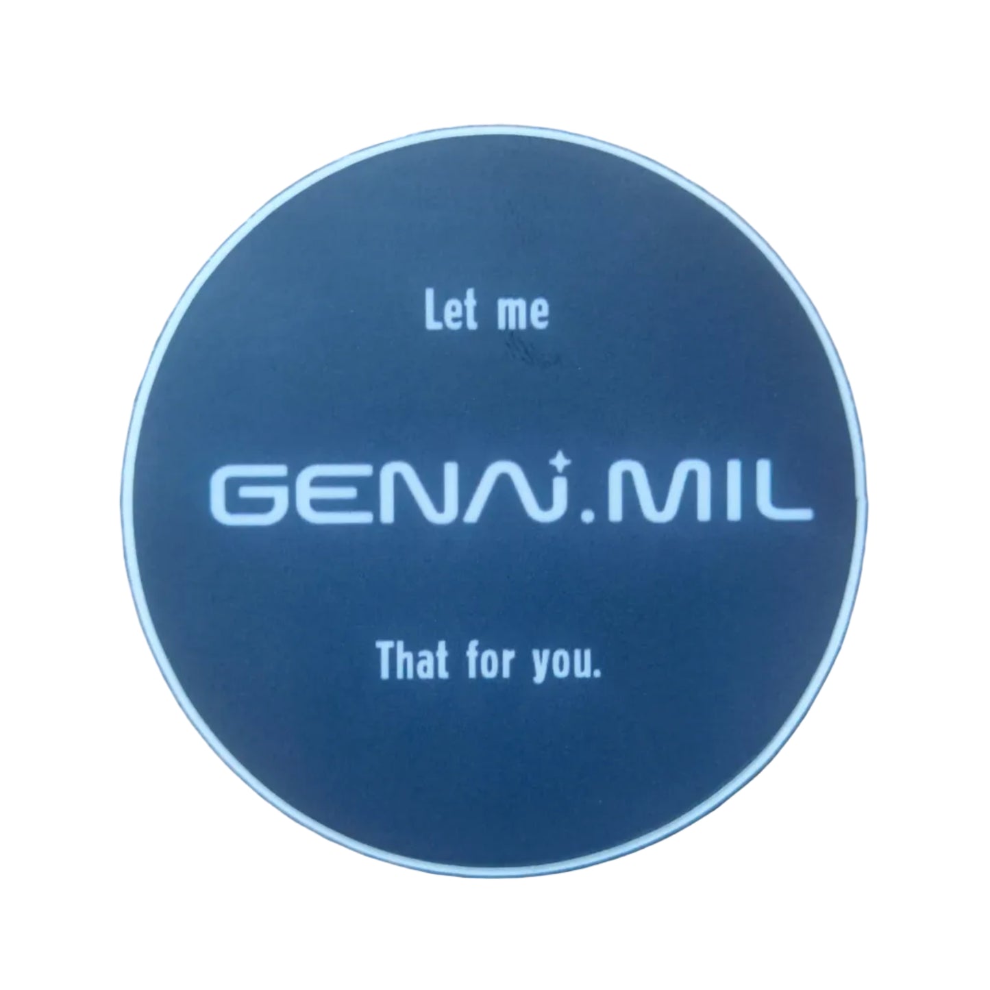 Let me GenAi.mil that for you
