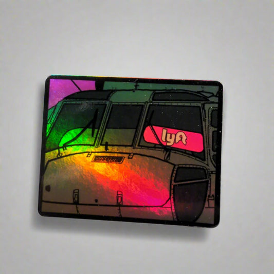 UH60 "Lyft" sticker