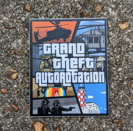 Grand Theft Autorotation Sticker