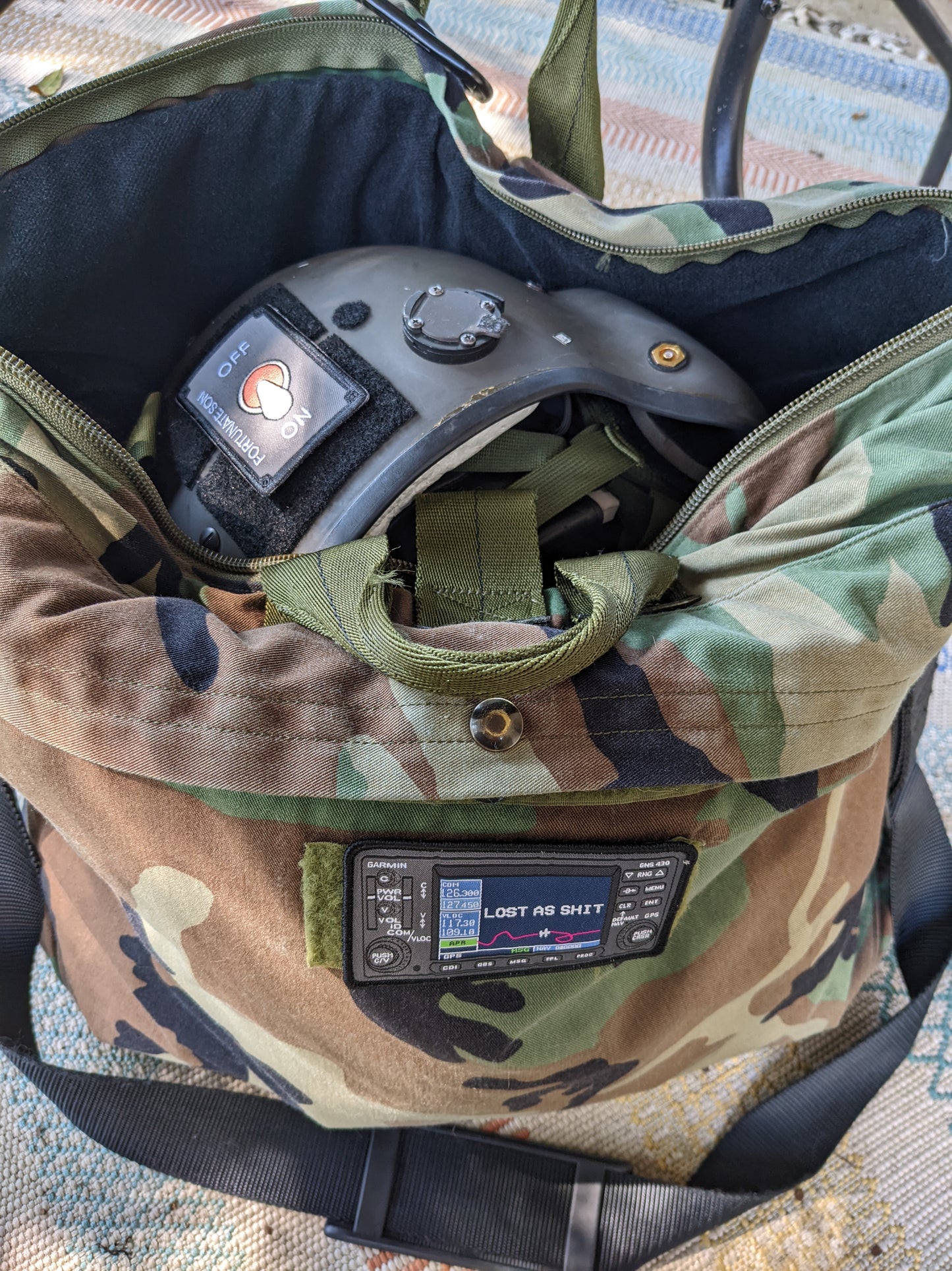 Distraught Garmin (Patch/Sticker)